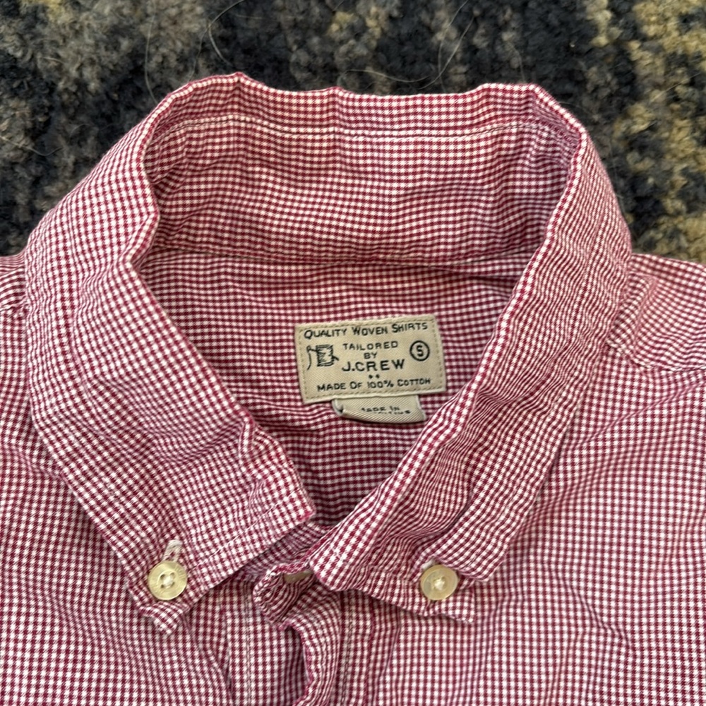 J Crew Woven Oxford Shirt